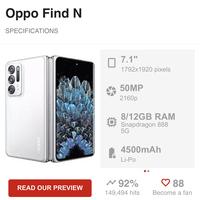 Gambar Oppo Find N 5G 12GB 512GB Snapdragon888 New Inter dari @manto808 undefined 1 Tokopedia