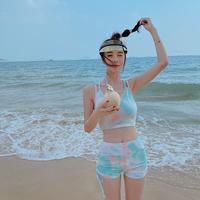 Gambar Baju renang wanita set 3 pcs Green|Swimsuit bikini wanita dewasa korea - M dari Beda Wear undefined 5 Tokopedia