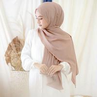 Gambar hijab pashmina babydoll kerudung murah berkualitas - mocca dari Rupha Style undefined 1 Tokopedia