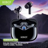 Gambar Robot Wireless Earphone Airbuds T30 Original True Wireless Earbuds - T30 Hitam + Pen dari ROBOT Audio Indonesia undefined 3 Tokopedia
