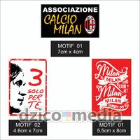 Gambar Sticker AC Milan - MOTIF 3 dari Dzico Media undefined 2 Tokopedia