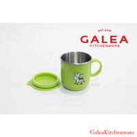 Gambar Gelas Kecil Zebra / Gelas Mini Anak / Mug Zebra Double Wall Mug Cup with Lid Zebra 112540 - Merah Muda dari Galea Kitchenware OFFICIAL undefined 3 Tokopedia