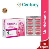 Gambar OBIMIN AF 30 TABLET / MULTIVITIVITAMIN / IBU HAMIL / MINERAL /MENYUSUI dari Apotik Century undefined 1 Tokopedia