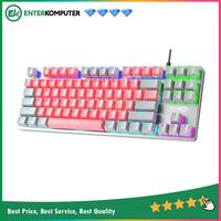 Gambar Altec Lansing ALGK-8404 FQ Pink White Mechanical Gaming Keyboard dari Enter Komputer Official undefined 1 Tokopedia