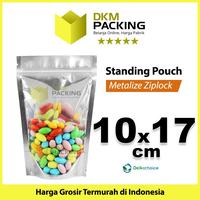 Gambar Standing Pouch Alumunium Foil Plastik Klip Sealer Makanan Delkochoice - 16cm x 29cm dari dkm packing undefined 3 Tokopedia
