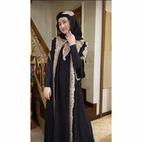 Gambar TERBARU KAFTAN SULTAN GLAMOR + TURBAN / kaftan mewah / Pasar tasik - broken white dari pasartasik collection undefined 1 Tokopedia