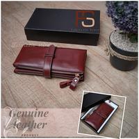 Gambar dompet wanita simpel classy kulit asli - Merah dari FABRIZZIOSTORE.ID undefined 2 Tokopedia