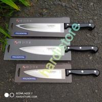 Gambar Pisau Dapur Chef Tramontina 6" 7" 8" Ultracorte Cook Knife Asli Brazil - 7 inchi dari Hardistore Superpisau undefined 5 Tokopedia