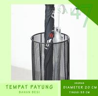 Gambar Tempat Payung 20 X 53 Cm bahan baja / KRIS TEMPAT PAYUNG informa - Hitam dari salam47 undefined 3 Tokopedia