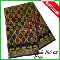 Gambar Kain Batik Pekalongan Primisima Prada Bali 02 Hitam Unggul Jaya dari ali grosir batik undefined 1 Tokopedia