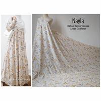 Gambar Kain Katun Rayon Viscose Motif Bahan Mukena, Piyama, Homedress - Nayla dari Dhian Kain undefined 4 Tokopedia