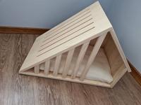 Gambar Kandang Kucing Kayu Wooden Cat Box WCB09N dari Raja Muda Grup undefined 2 Tokopedia