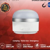 Gambar Lampu Tenda Sunrei CC-Music SE Camping Lamp 180 Lumens With Speaker dari Putra Cahya Electric undefined 1 Tokopedia