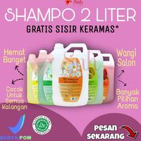 Gambar Acl Shampo 2liter/Shampo literan/Shampo jirigen/sampo salon/sampo buah - apel, TANPA Bubble dari SNH Store undefined 1 Tokopedia