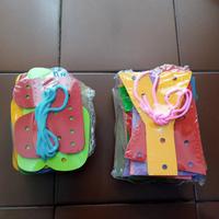 Gambar Permainan Menjahit Anak Seri Abjad Papan Jahit Huruf Kayu A-z - kecil dari Sebutik Edutoys undefined 1 Tokopedia