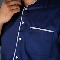 Gambar Kemeja Pria Jumbo 3xl 4xl kemeja pria big size - Silver, M dari osamustore undefined 4 Tokopedia