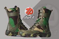 Gambar sepatu pdl loreng sefty boots terbaru - hitam 39 - Hijau, 39 dari Ziyech Store undefined 1 Tokopedia