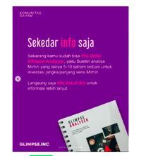 Gambar Stockpick Saham Glimpse Inc | Analyser dari Rangkuman Belajar undefined 4 Tokopedia