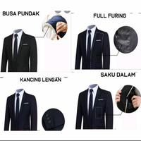 Gambar Jas pria - Setelan Jas dan Celana - Jas Pesta Pria Exclusive - merah - S dari Blazer centre.id undefined 2 Tokopedia