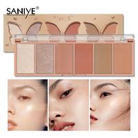 Gambar SANIYE 3 In 1 Matte Highlighter Bronzer Blush Palette Riasan Wajah - 1# dari SANIYE Official Store undefined 2 Tokopedia