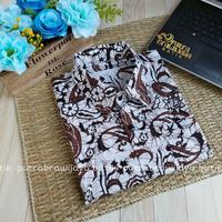 Gambar kemeja batik soft anak/Hem batik anak/batik pekalongan Parang seno - kawung isi, S dari Kain batik printing undefined 1 Tokopedia