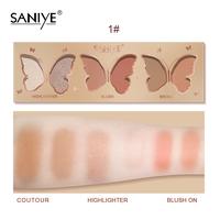 Gambar SANIYE 3 In 1 Matte Highlighter Bronzer Blush Palette Riasan Wajah - 1# dari SANIYE Official Store undefined 4 Tokopedia