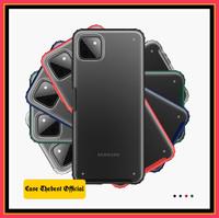 Gambar SAMSUNG GALAXY A22 4G / 5G TRITONE SERIES HARD CASE MATTE ARMOR CASING - SAMSUNG A22 4G, BLACK dari Case Thebest undefined 2 Tokopedia