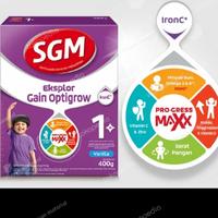 Gambar SGM Gain Optigrow 1+ 400 gram dari Wayanmaterial undefined 1 Tokopedia