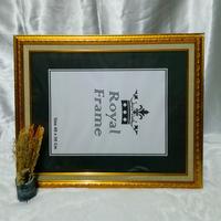 Gambar bingkai / figura / frame / 16R / 40x50 cm / linen / double list / ukir dari ceria_frame undefined 2 Tokopedia