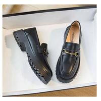 Gambar sepatu loafers wanita victoria sepatu docmart wanita bisa COD - Hitam, 36 dari Pacxie_id undefined 4 Tokopedia