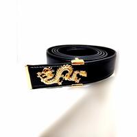 Gambar ikat pinggang/gesper naga/sabuk kulit - gold dari kenny collectionz undefined 3 Tokopedia