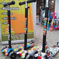 Gambar Scooter anak Otoped roda 3 - warna warni dari BS BIKE undefined 1 Tokopedia