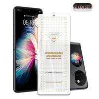 Gambar HUAWEI P50 POCKET HYDROGEL MATTE CLEAR FRONT+ BACK ANTI GORES TPU - HYDROGEL CLEAR, BACK dari TOP OLINE SHOP undefined 1 Tokopedia