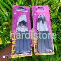 Gambar Pisau Steak 4 inch Tramontina Set 12 pcs 23160/914 Blue Asli Brazil - Hitam dari Hardistore Superpisau undefined 4 Tokopedia