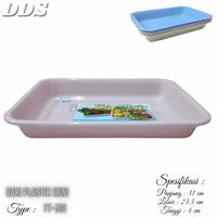 Gambar Nampan Baki Plastik Segi 31 x 24 cm - Biru dari DariDuaSatu undefined 3 Tokopedia