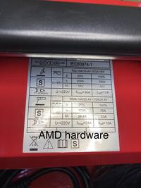 Gambar Mesin Travo Las Argon Pulse Aluminium AC/DC TIG 200 A Daiden mma Japan dari AMD hardware undefined 4 Tokopedia