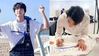 Gambar T-SHIRT KAOS BTS BT21 JIN SUPER TUNA OVERSIZE JUMBO - Oversize, Putih dari Scyla Co undefined 5 Tokopedia
