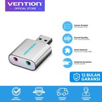 Gambar Vention (S13) Universal External USB 5.1 Channel Sound Card - Perak dari Vention Official Store undefined 3 Tokopedia