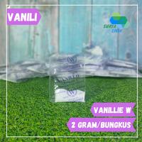 Gambar Vanillie / Vanili bubuk W isi 100 sachet per dus dari Surya Livin Plastik undefined 4 Tokopedia