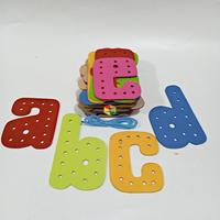 Gambar Permainan Menjahit Anak Seri Abjad Papan Jahit Huruf Kayu A-z - kecil dari Sebutik Edutoys undefined 5 Tokopedia