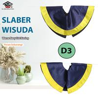 Gambar Slaber Wisuda D3/Kerah Toga Wisuda D3/Sleber D3/Perlengkapan Wisuda dari Rumahjahitid undefined 4 Tokopedia