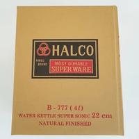 Gambar TEKO BUNYI HALCO 22 CM / CERET KETEL JADUL ALUMUNIUM - 22CM 4 LITER TE Aluminium Kitchenware Water dari Agen Family Perabot undefined 4 Tokopedia