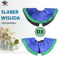 Gambar Slaber Wisuda D3/Kerah Toga Wisuda D3/Sleber D3/Perlengkapan Wisuda dari Rumahjahitid undefined 2 Tokopedia