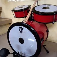 Gambar Drum set anak/Drum anak/Drum set mainan anak - spayderman, 14inc+nama anak dari home made bumiayu undefined 3 Tokopedia