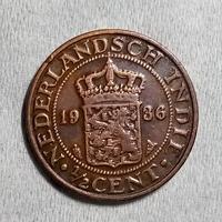 Gambar Koin Master 895 - 1/2 Cent Nederlandsch Indie Tahun 1936 dari Rezer Indonesia undefined 1 Tokopedia