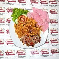 Gambar NASI GORENG PADANG + AYAM BATOKOK PAMENAN - Pedes Melintir dari DapoerPamenan undefined 1 Tokopedia