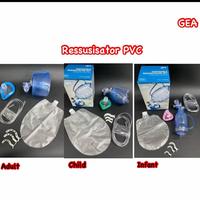 Gambar Ambubag/Resusitator PVC Bayi,Anak,Dewasa GEA - Bayi dari SOS med undefined 2 Tokopedia