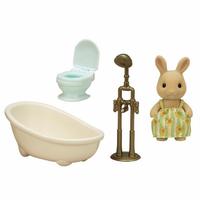 Gambar Mainan Boneka Sylvanian Families Sunny Rabbit Girl's & Bath Time Set dari Mishana Shop undefined 2 Tokopedia