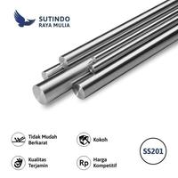 Gambar As Stainless Steel SS 201 5 MM x 6 - 6.35 Meter dari Sutindo Shop undefined 1 Tokopedia