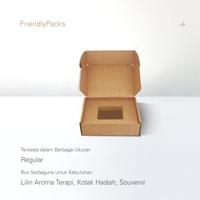 Gambar Custom Front Lock Box Corrugated E Flute with Partition dari FriendlyPacks undefined 3 Tokopedia